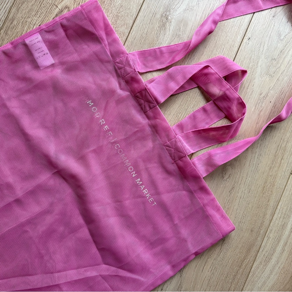 Brand New Mod Ref Pink Sheer Mesh Tote Bag